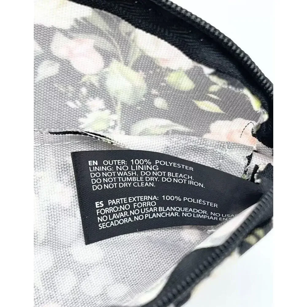 Kendall + Kylie Makeup Pouch Cosmetic Bag Multi Purpose Pouch Case Floral Design